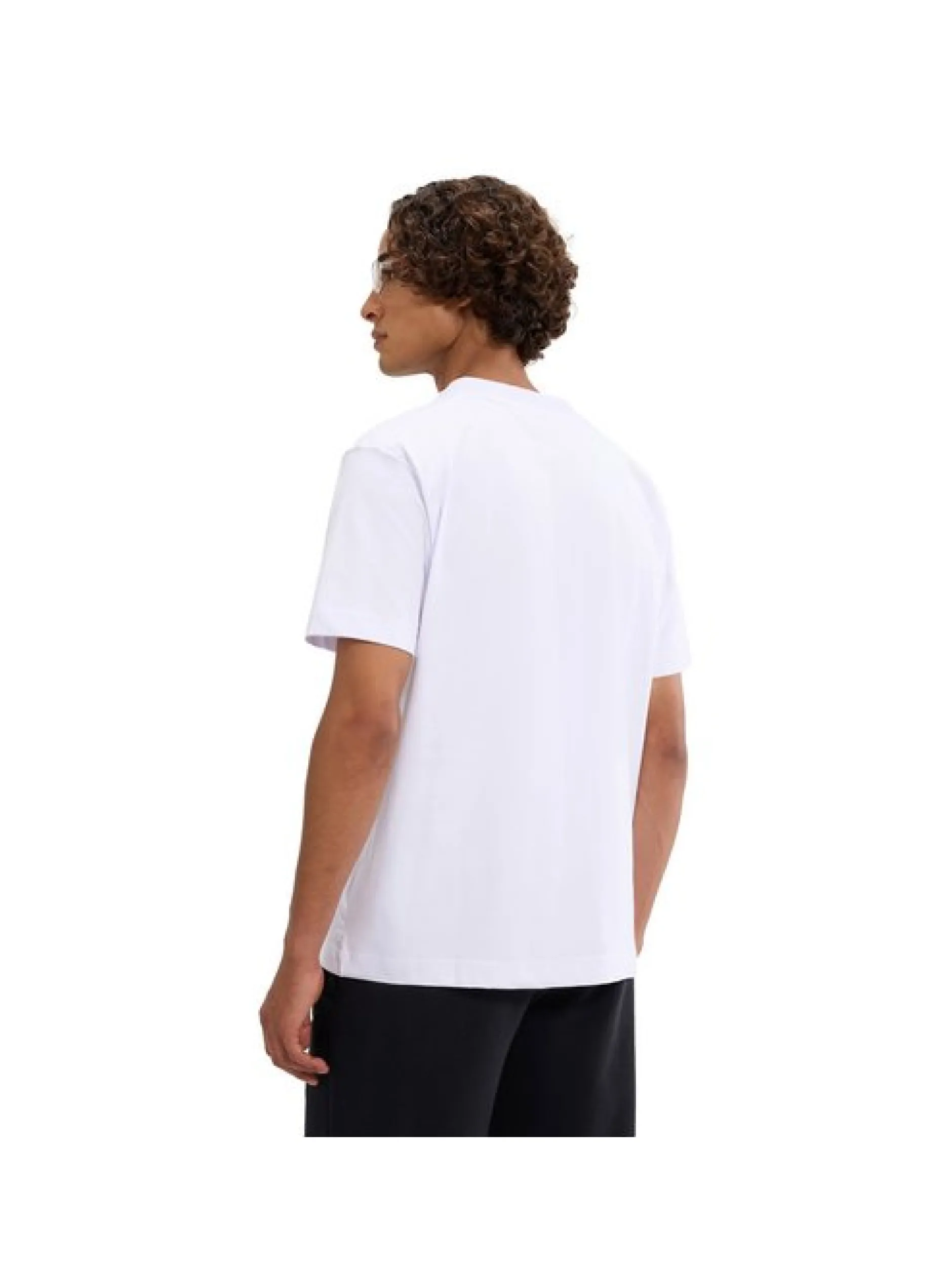 ellesse Herren T-Shirt in weiß - Ausschnitt: Rundhals
