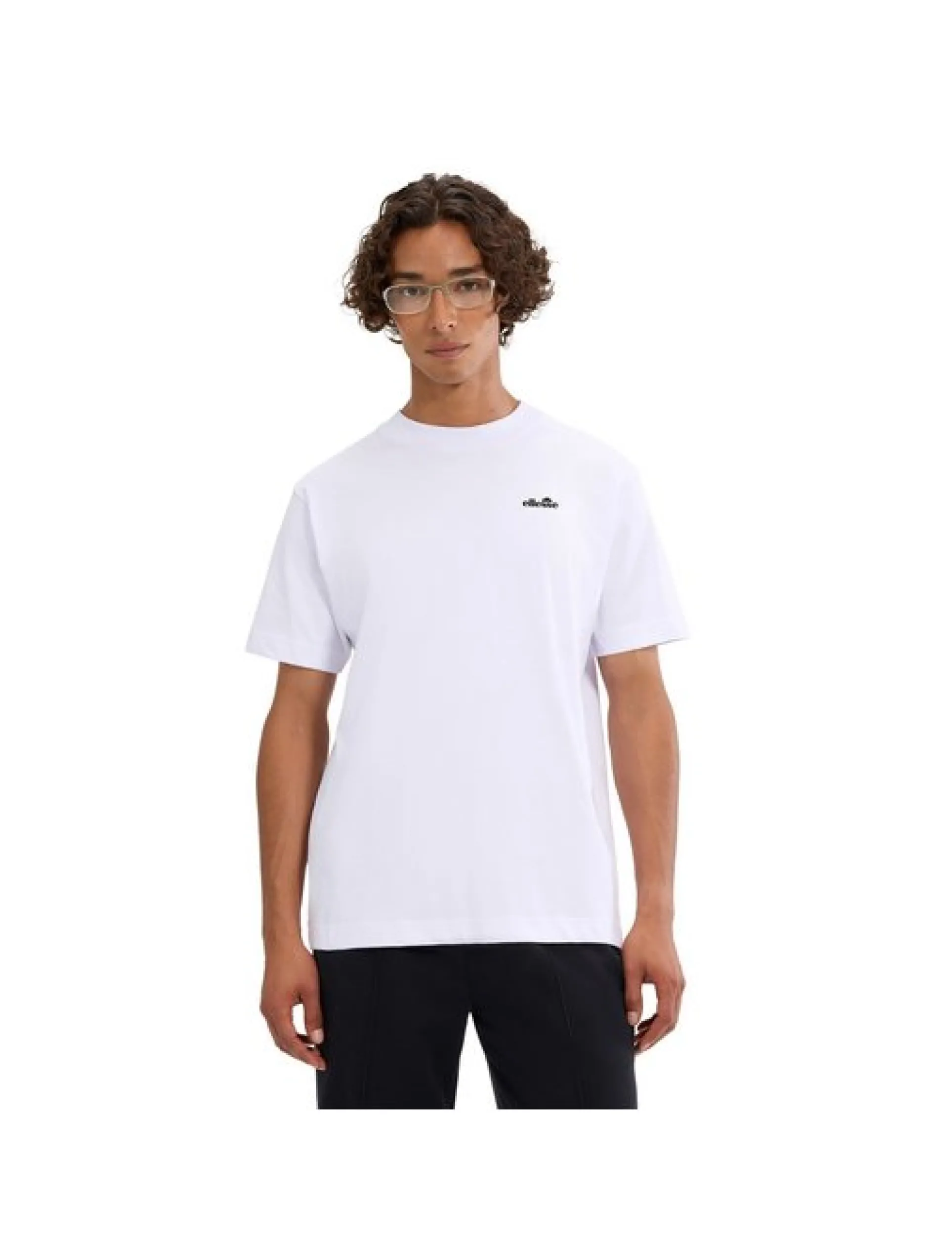 ellesse Herren T-Shirt in weiß - Ausschnitt: Rundhals