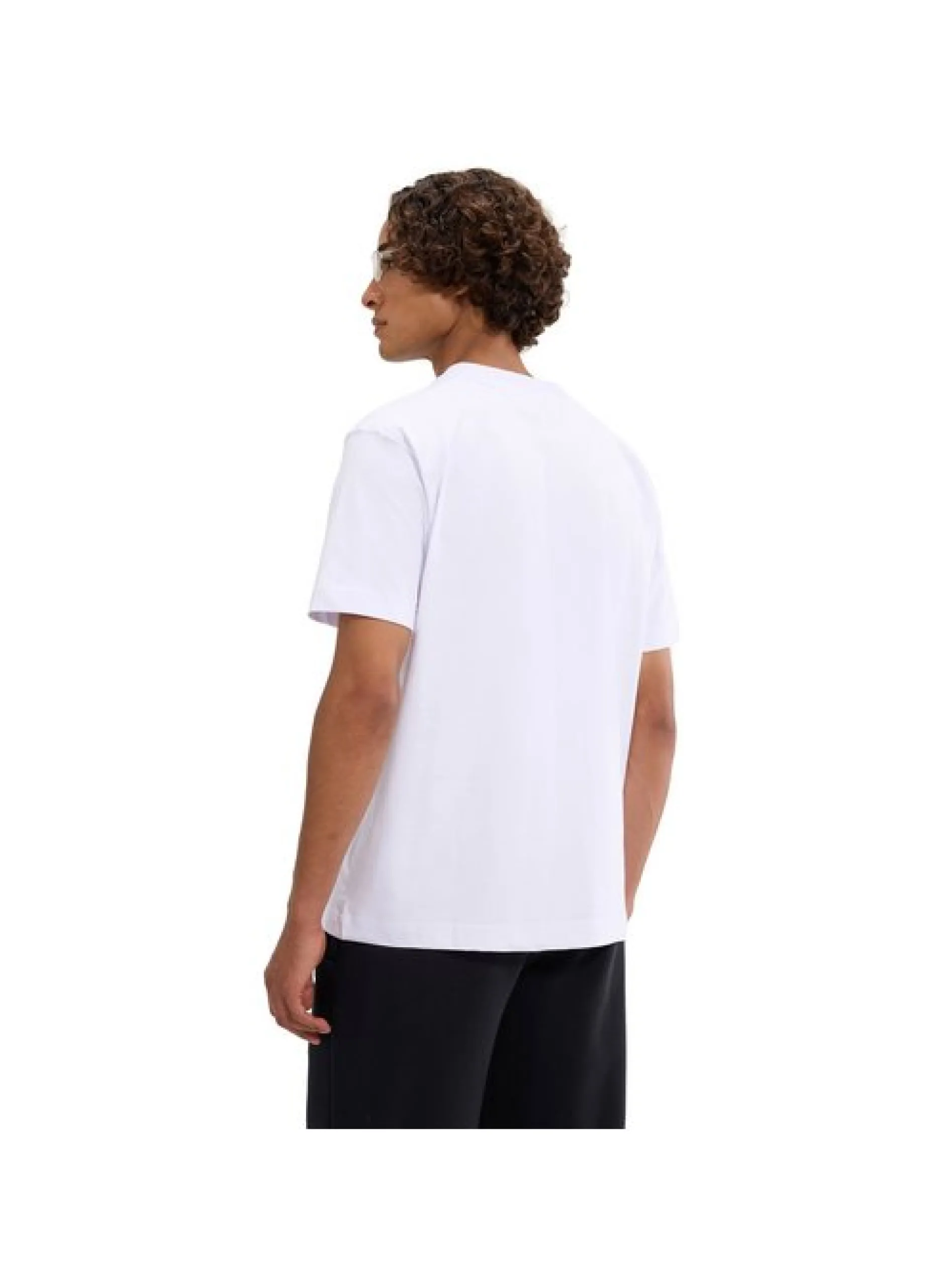 ellesse Herren T-Shirt in weiß - Ausschnitt: Rundhals