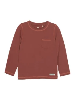 En Fant Jungen Langarmshirt - ENTshirt in rot