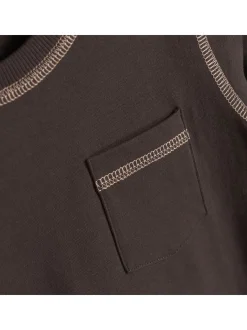 En Fant Jungen Langarmshirt - ENTshirt in braun