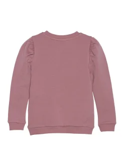 En Fant Mädchen Rundhalspullover - ENSweatshirt in rosa