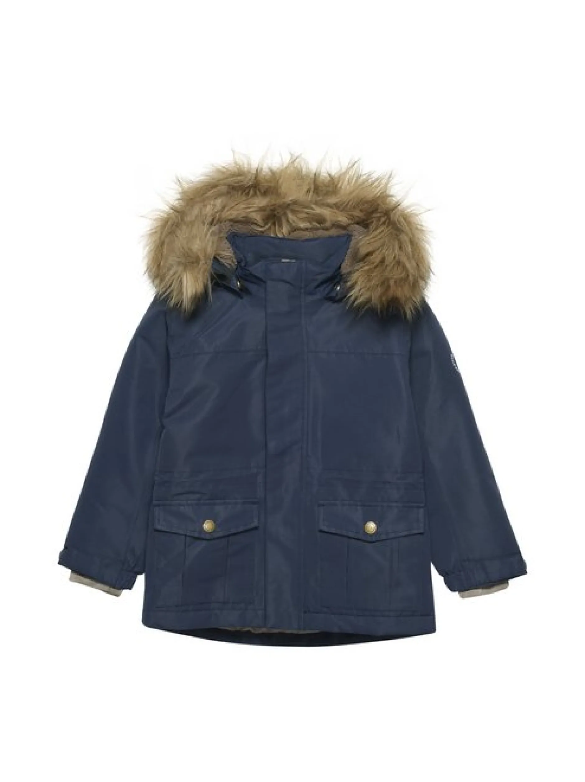En Fant Mädchen Winterjacke - ENJacket in blau