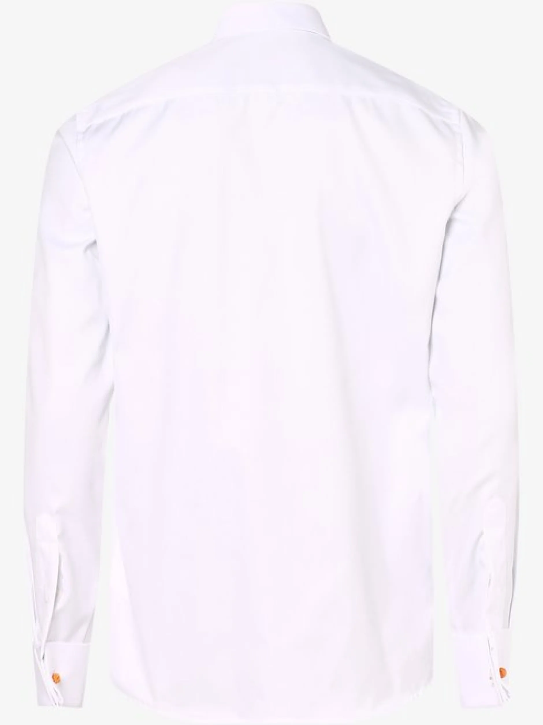 Eterna Slim Fit Herren Hemd mit Umschlagmanschetten - Bügelfrei in weiß