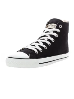 Ethletic Unisex Canvas Sneaker in schwarz