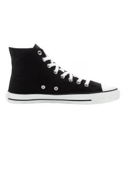 Ethletic Unisex Canvas Sneaker in schwarz