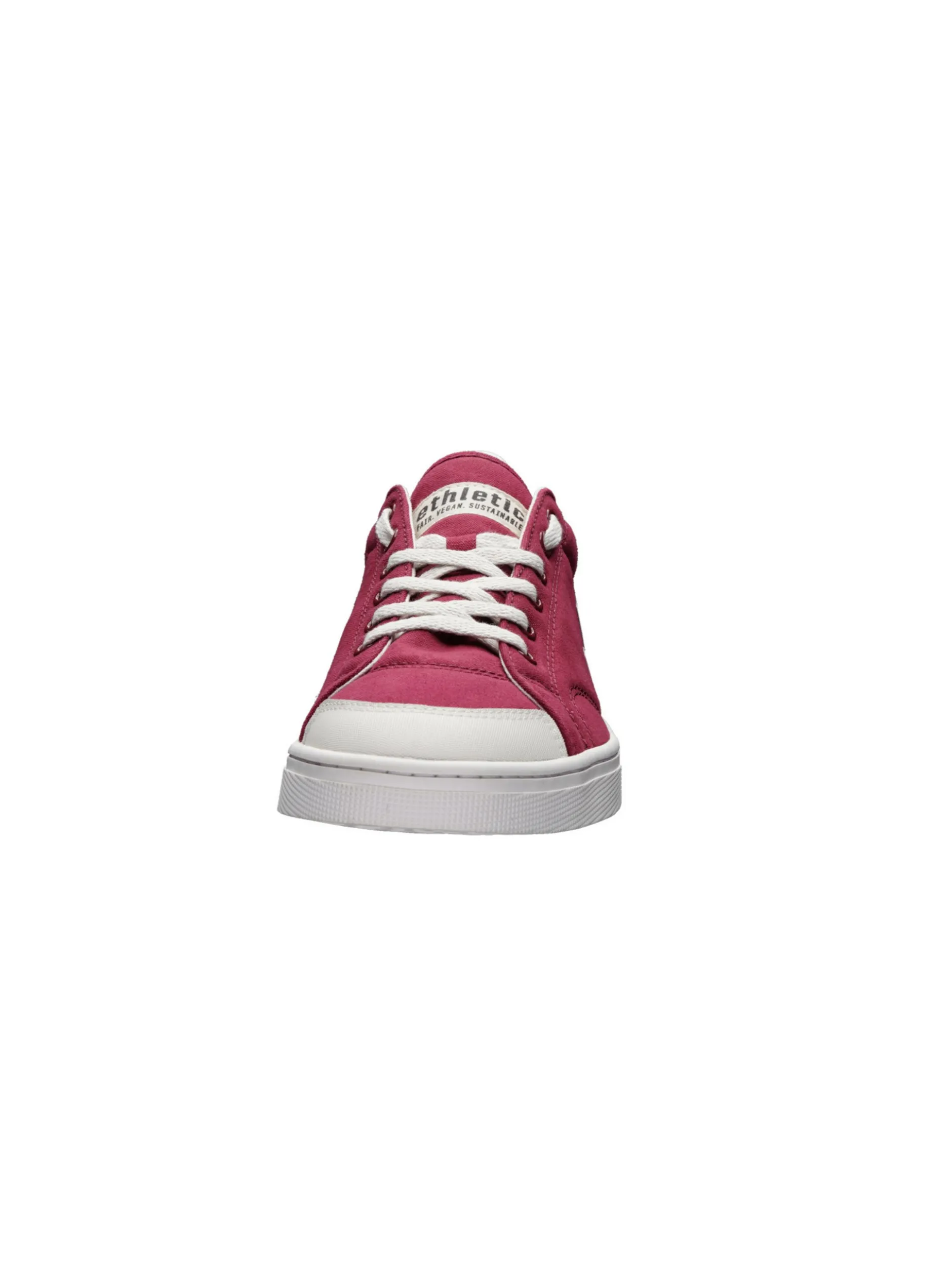 Ethletic Unisex Canvas Sneaker in rot - 0 cm Absatz