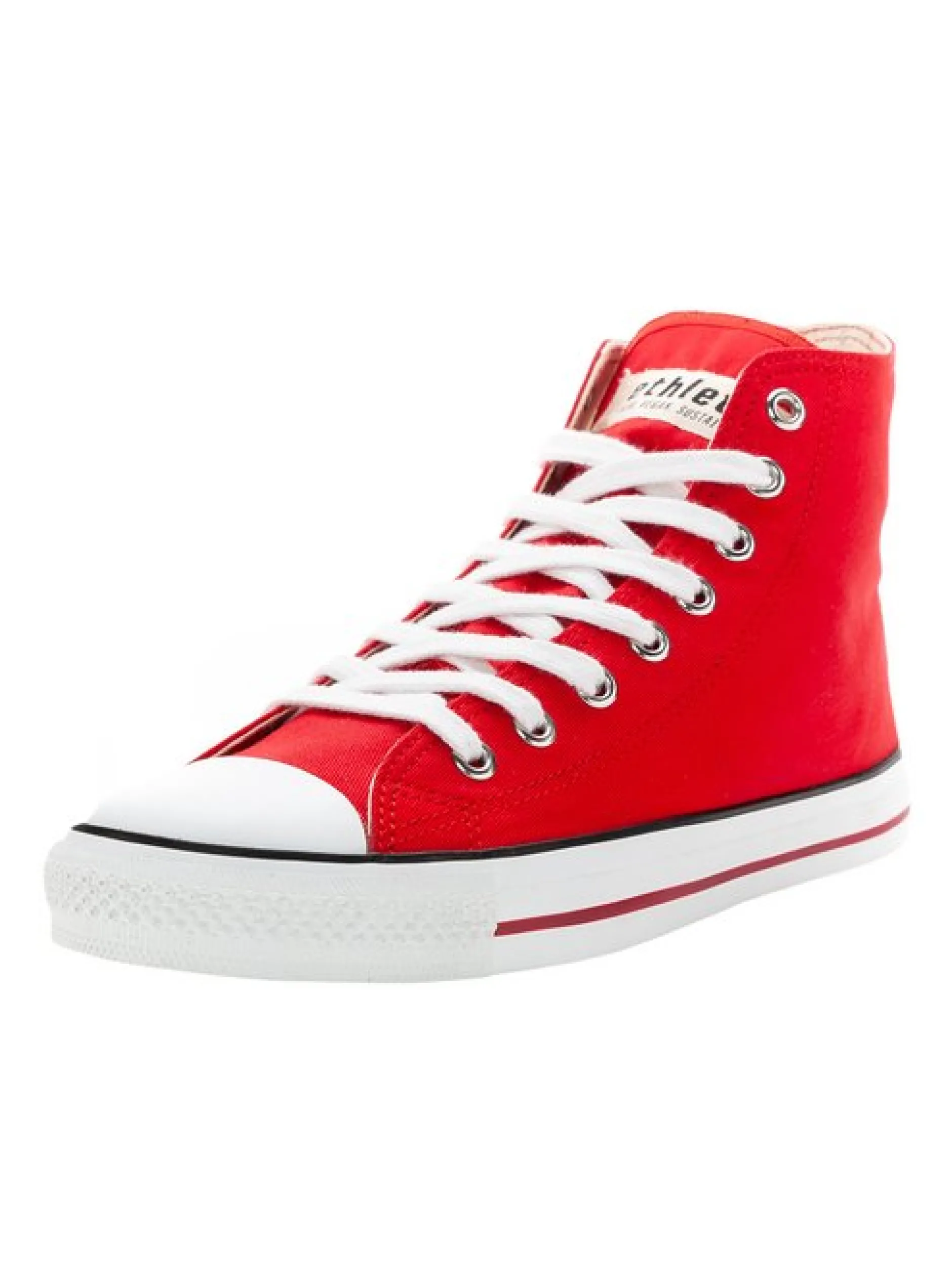 Ethletic Unisex Canvas Sneaker in rot