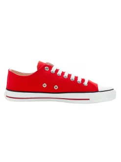 Ethletic Unisex Sneaker in rot - 0 cm Absatz