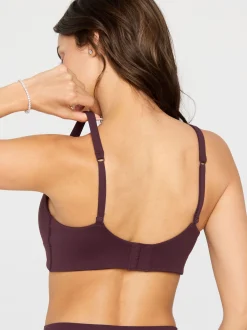 Fabletics Damen BH - PURELUXE LONGLINE LOW IMPACT BRA in rot