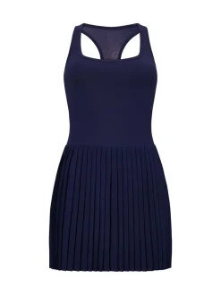 Fabletics Damen Sport-Kleid in marine - Länge: kurz