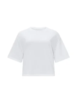 Fabletics Damen T-Shirt in weiß - Ausschnitt: Rundhals