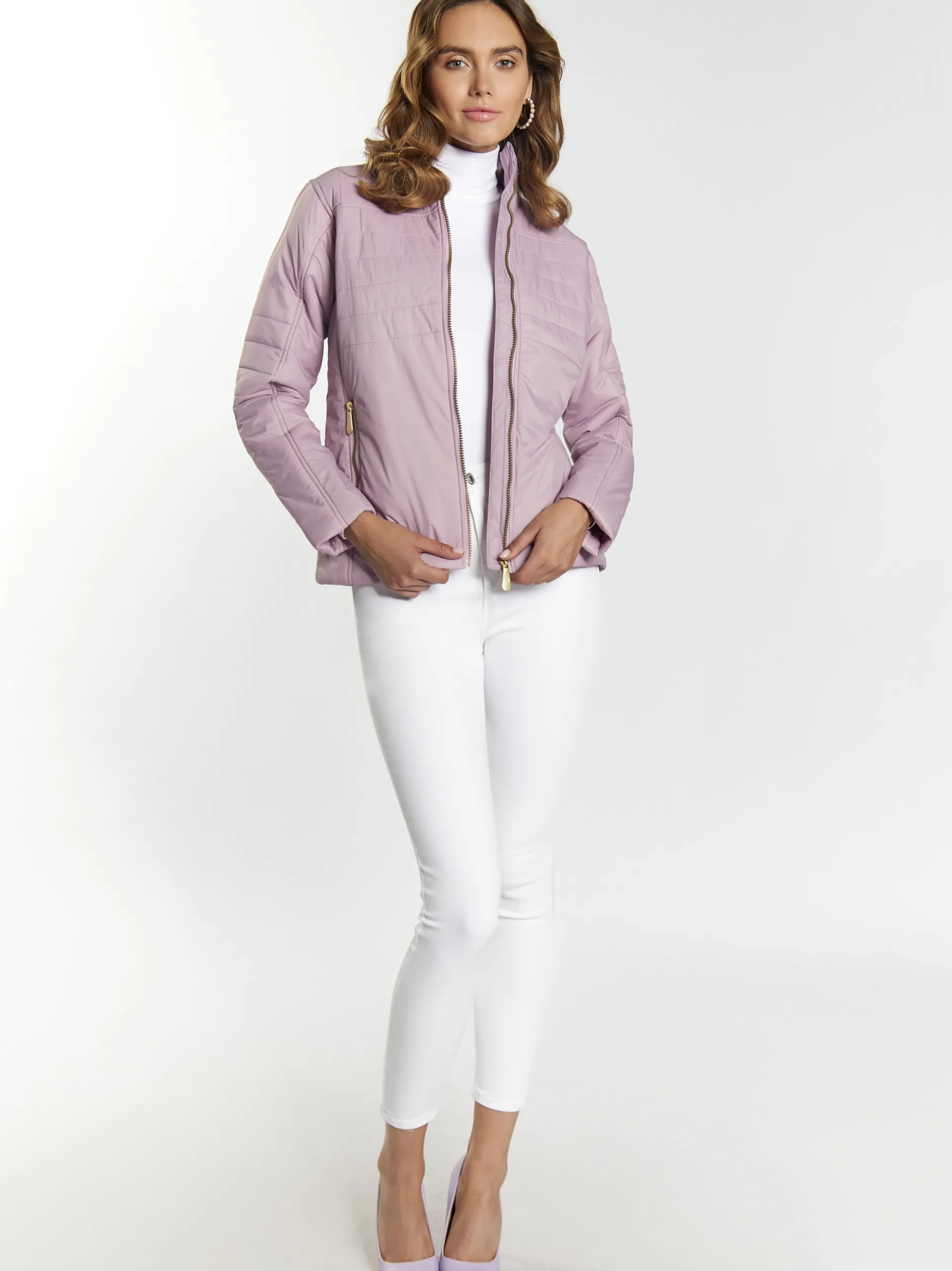 Faina Damen Übergangsjacke in lila