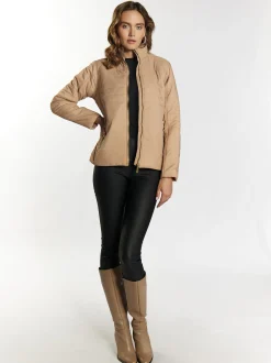 Faina Damen Übergangsjacke in braun