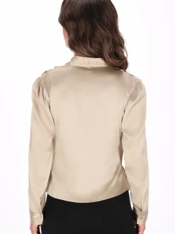 Faina Damen Bluse in beige
