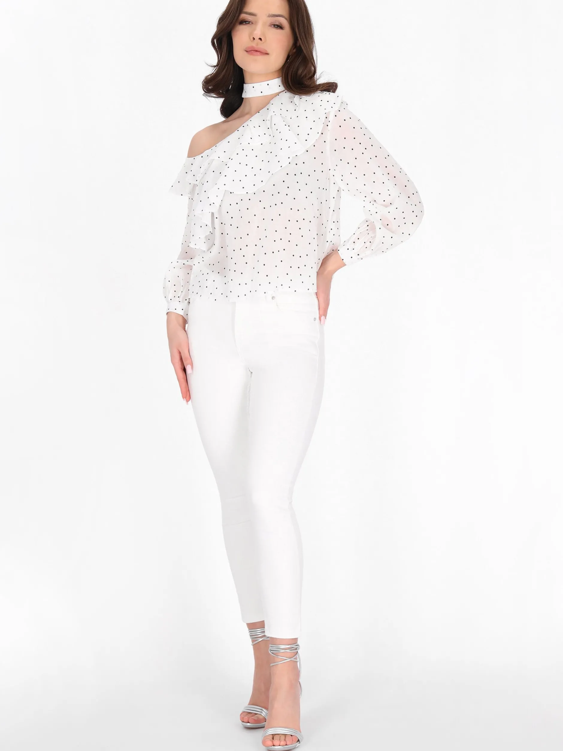 Faina Damen Bluse in beige
