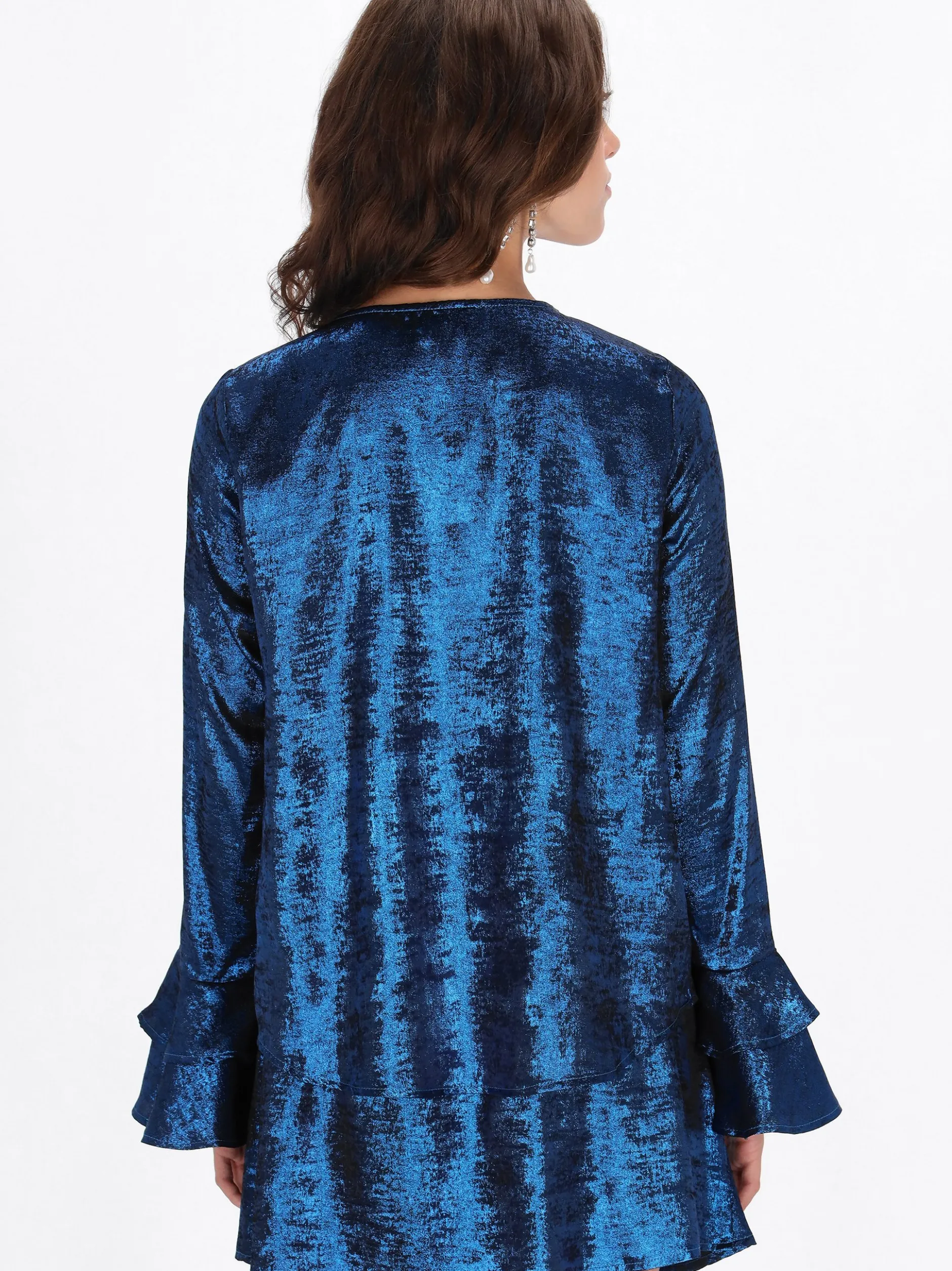 Faina Damen Bluse in blau