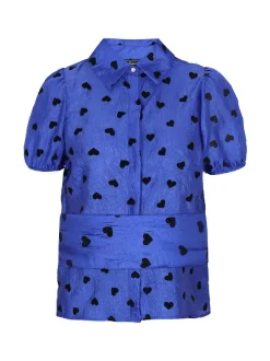 Faina Damen Bluse in blau