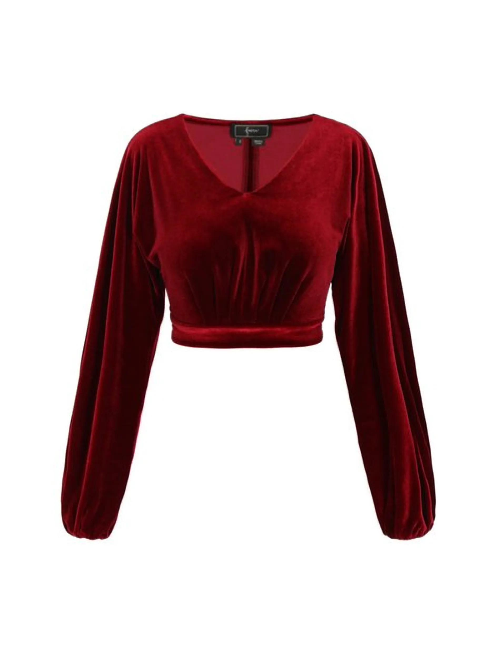 Faina Damen Bluse in bordeaux