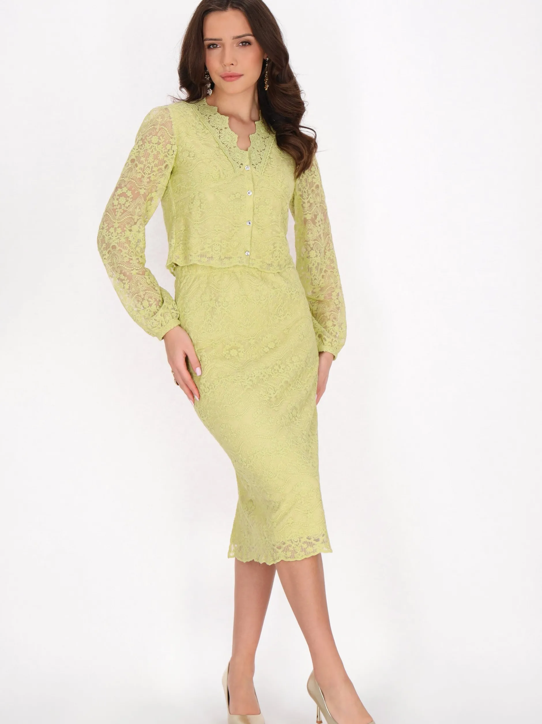 Faina Damen Bluse in grün