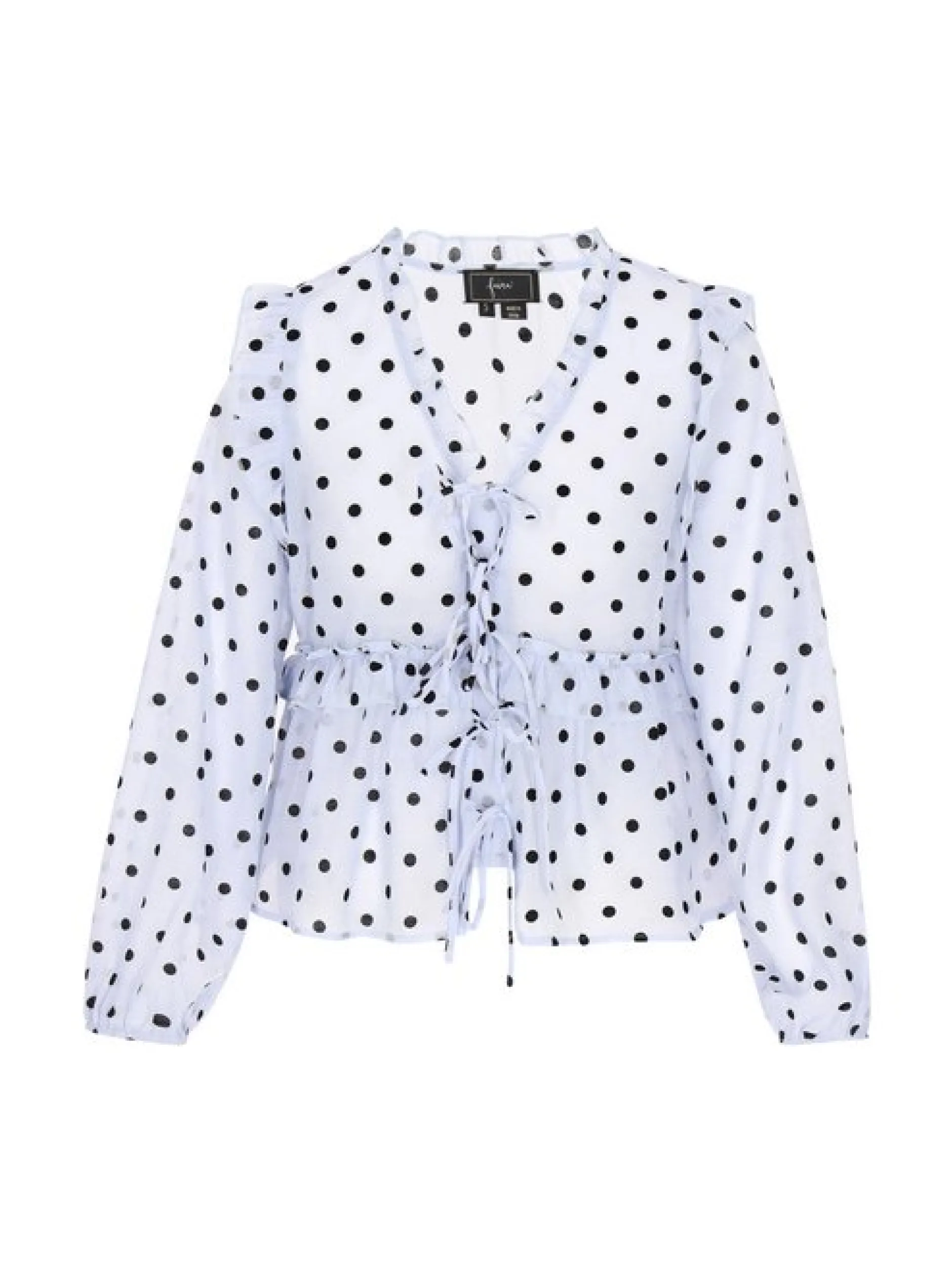Faina Damen Bluse in hellblau