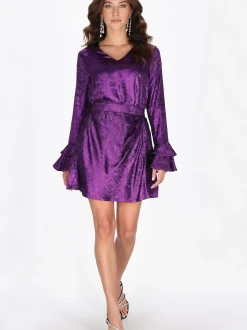 Faina Damen Bluse in lila