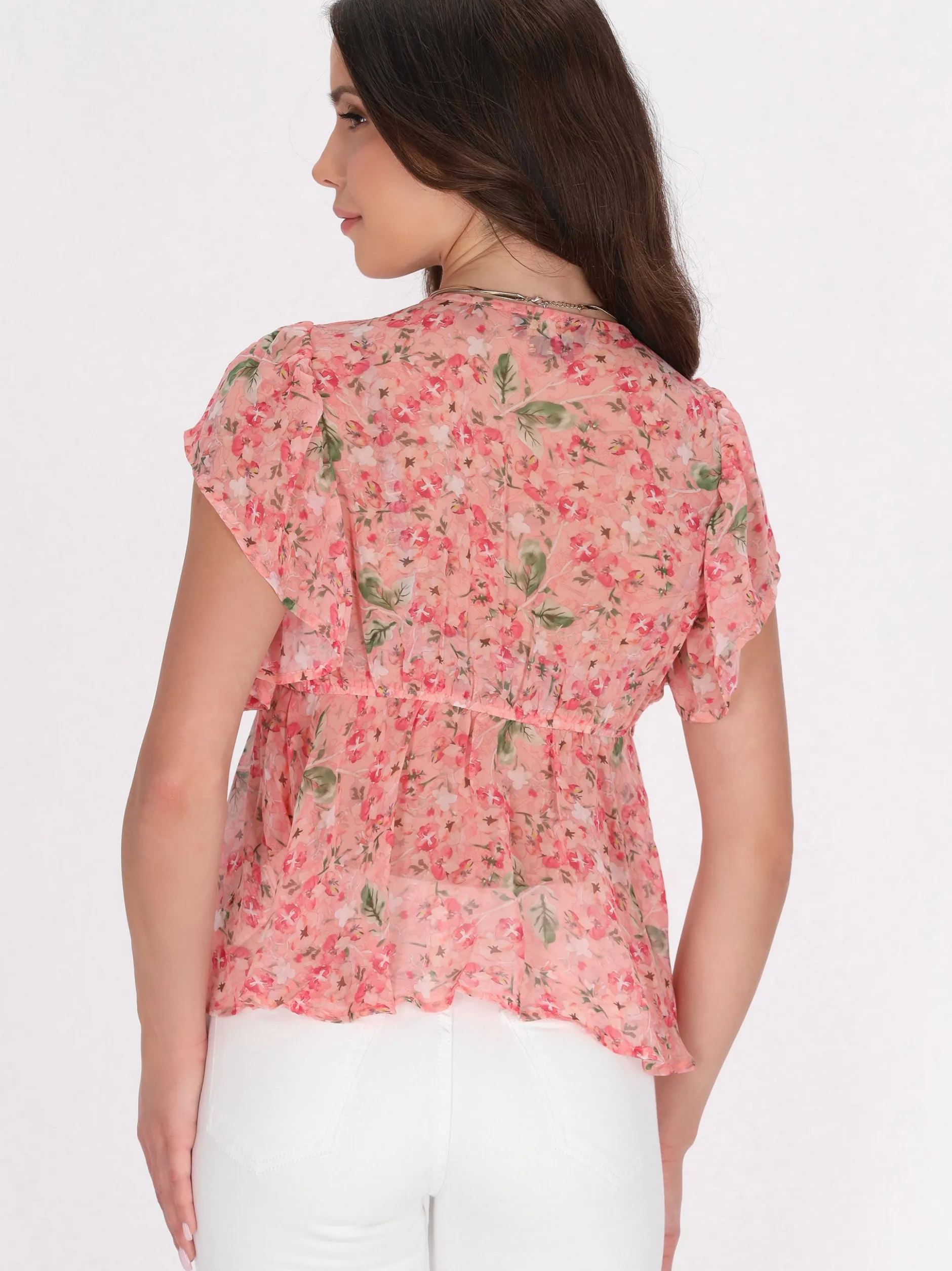 Faina Damen Bluse in mehrfarbig