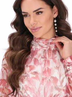 Faina Damen Bluse in mehrfarbig