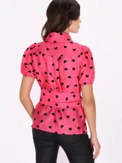 Faina Damen Bluse in pink