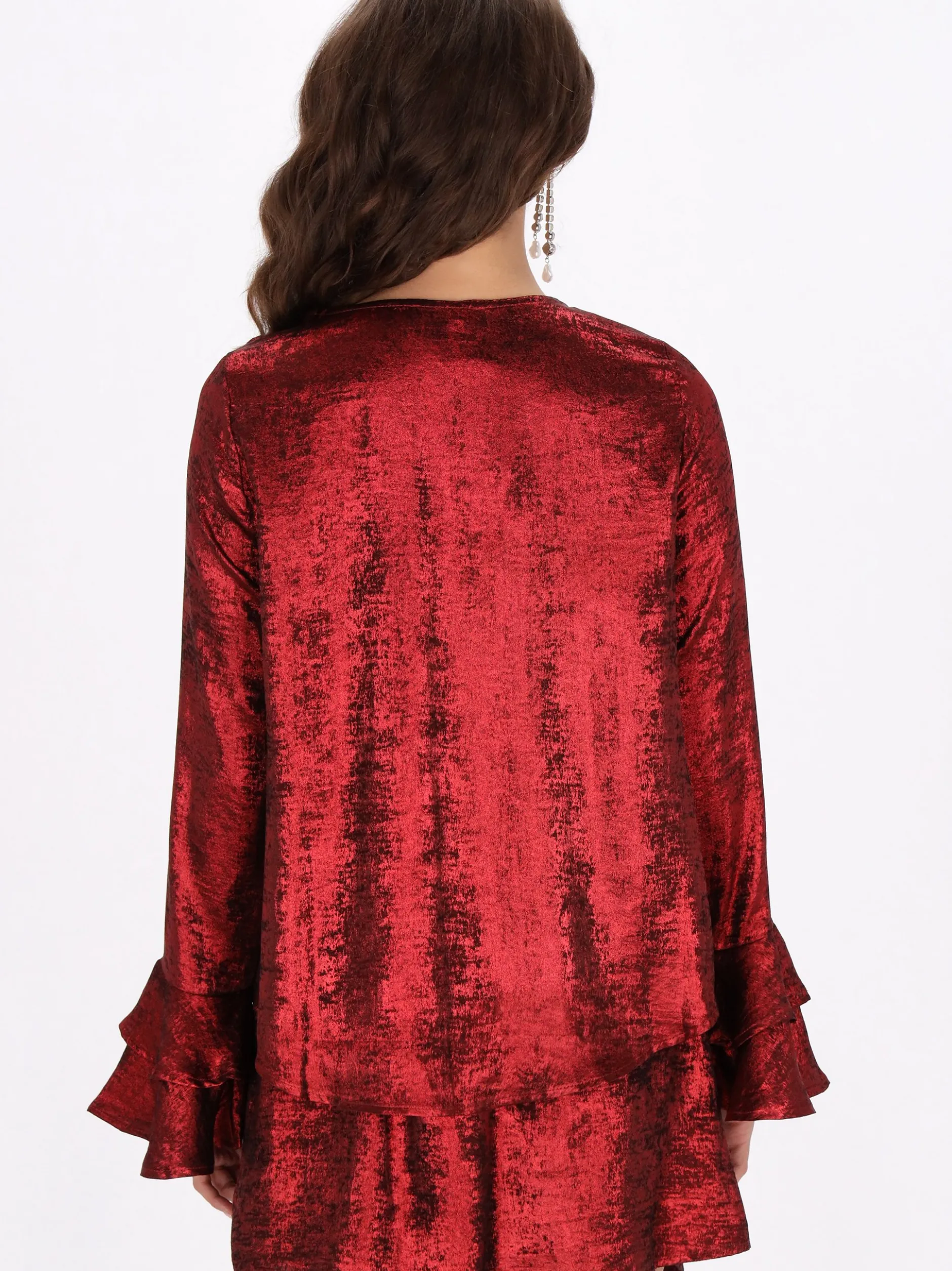 Faina Damen Bluse in rot