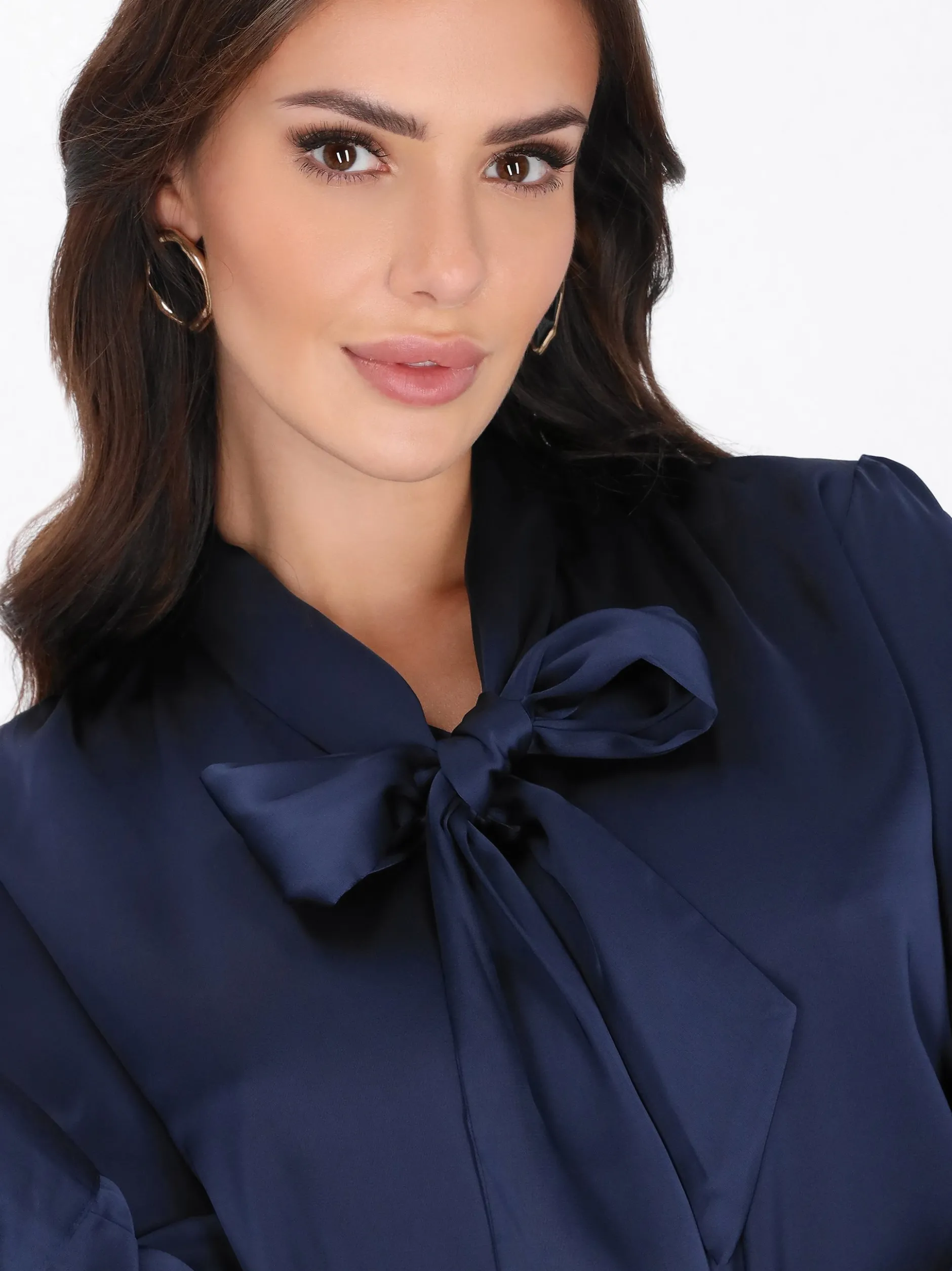 Faina Damen Bluse in schwarz