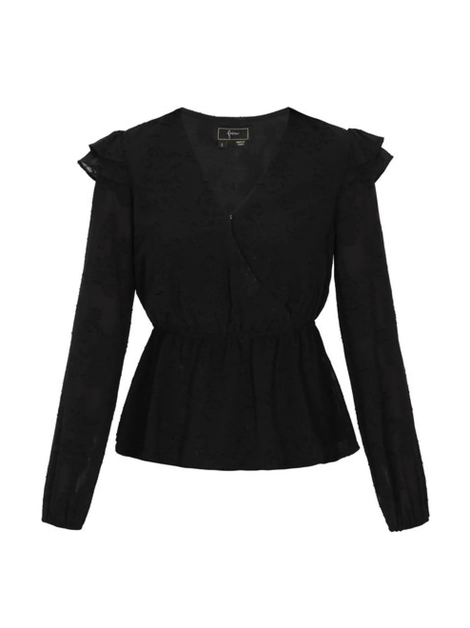 Faina Damen Bluse in schwarz
