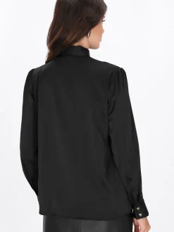 Faina Damen Bluse in schwarz