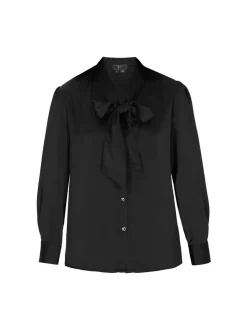 Faina Damen Bluse in schwarz
