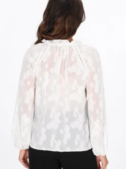 Faina Damen Bluse in weiß