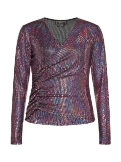 Faina Damen Blusenshirt in mehrfarbig