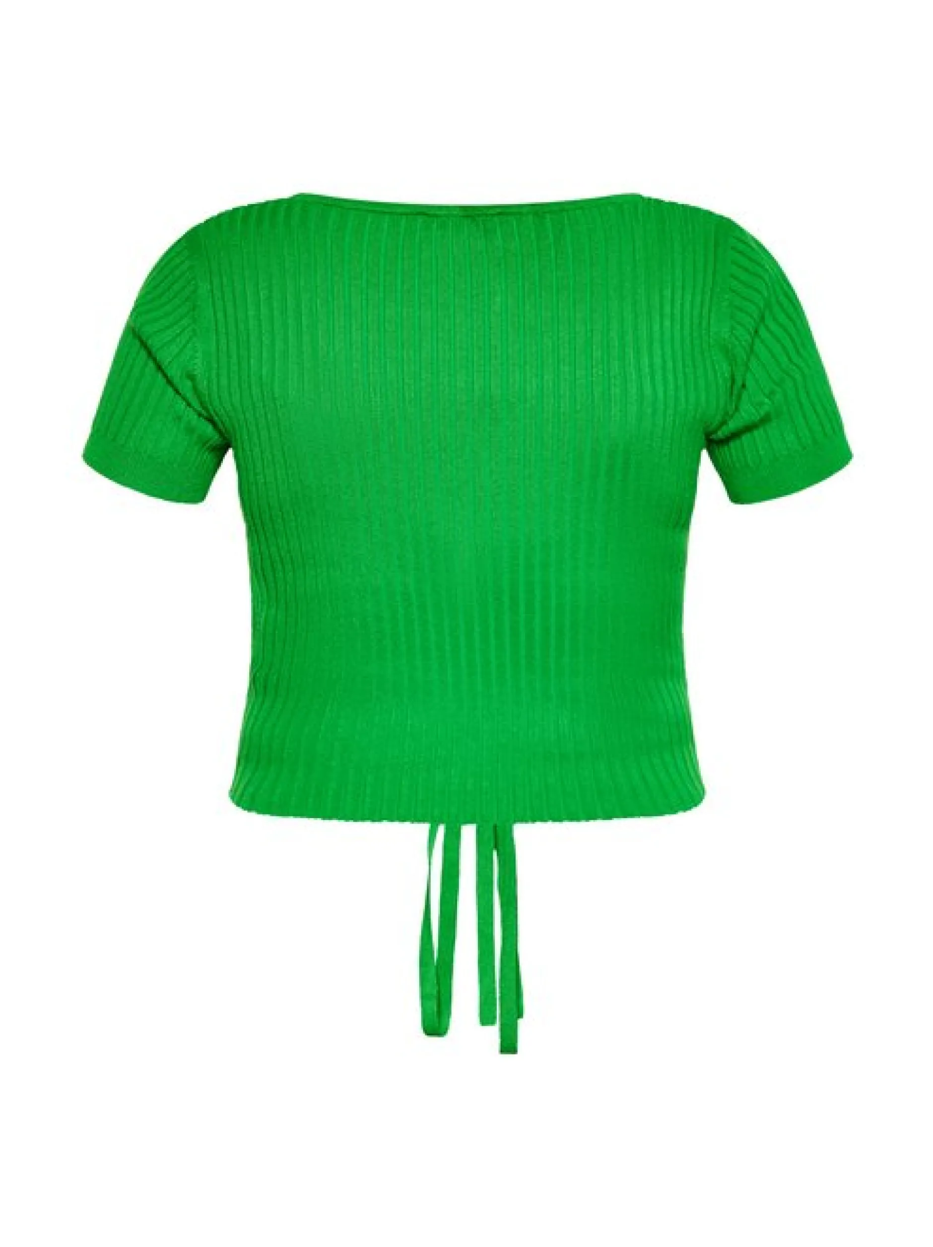 Faina Damen Crop Top in grün