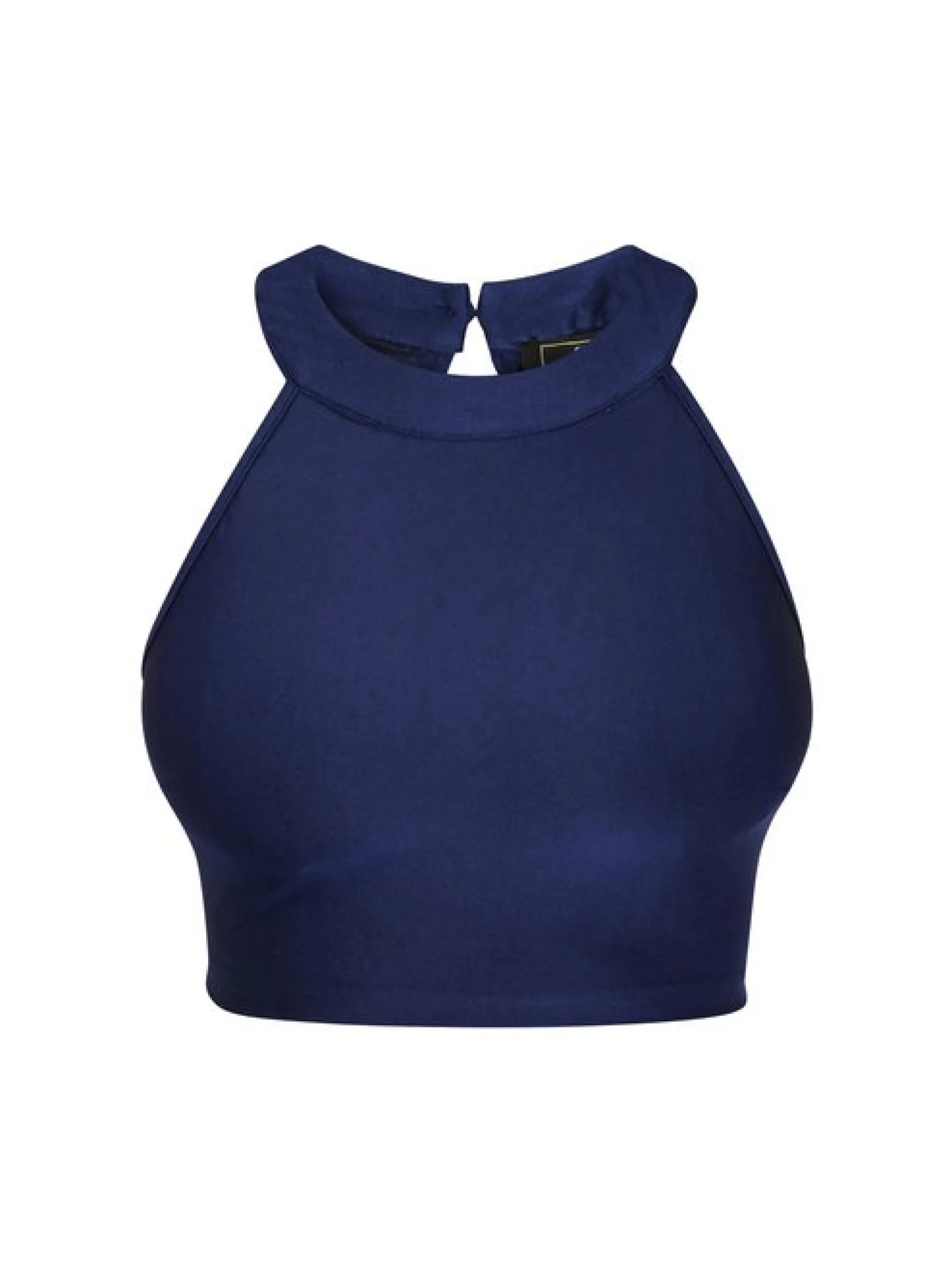 Faina Damen Crop Top in marine