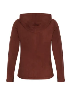 Faina Damen Fleecejacke in braun