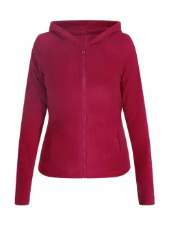 Faina Damen Fleecejacke in fuchsia