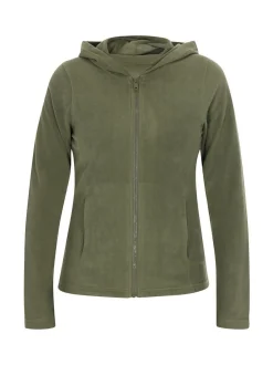 Faina Damen Fleecejacke in khaki
