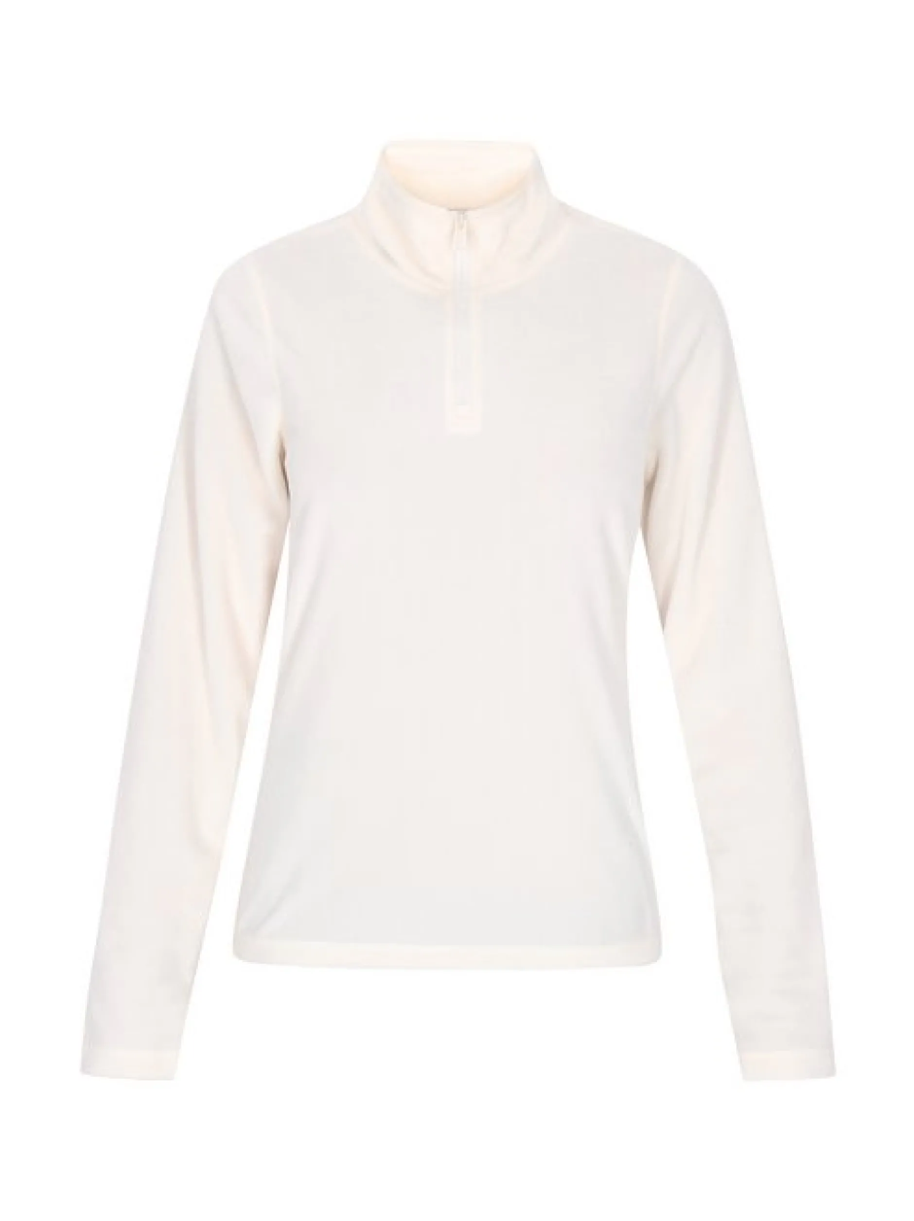Faina Damen Fleecepullover in weiß