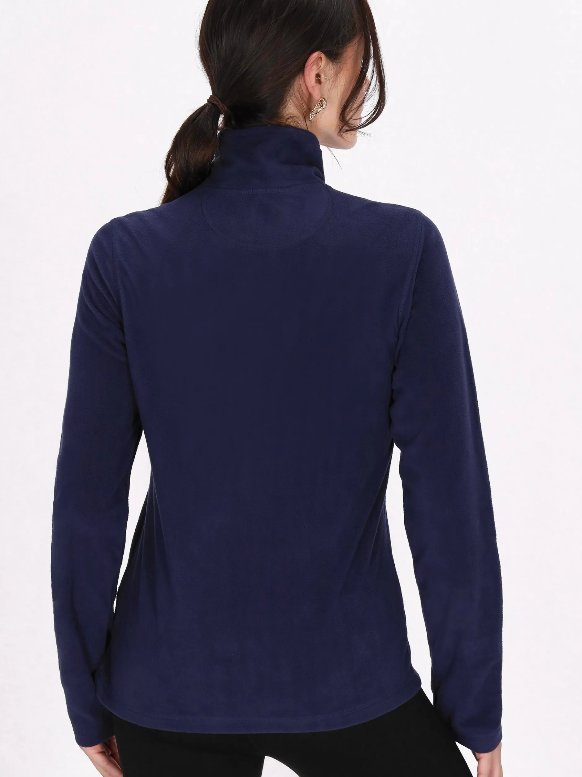 Faina Damen Fleecepullover in marine