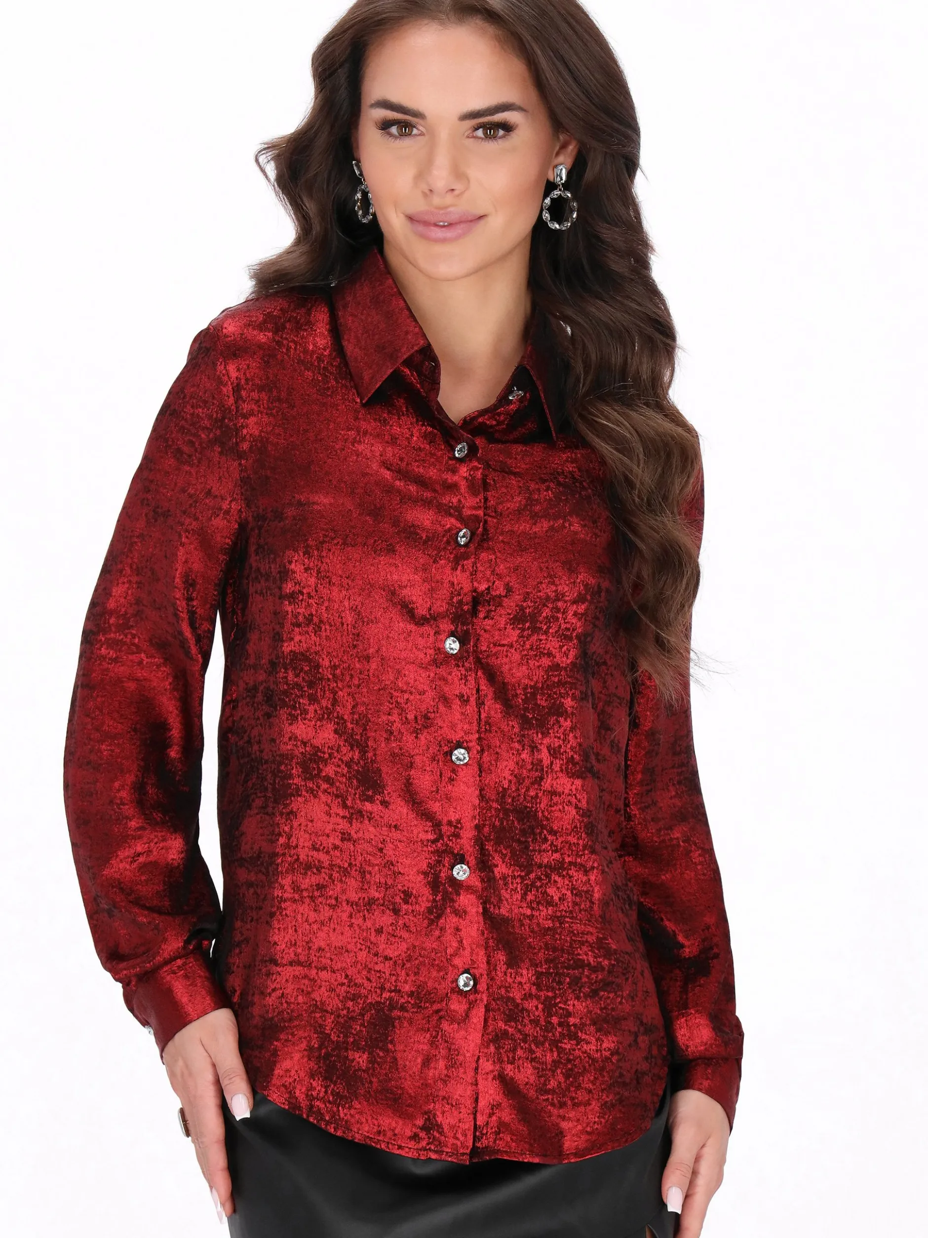 Faina Damen Hemd in rot