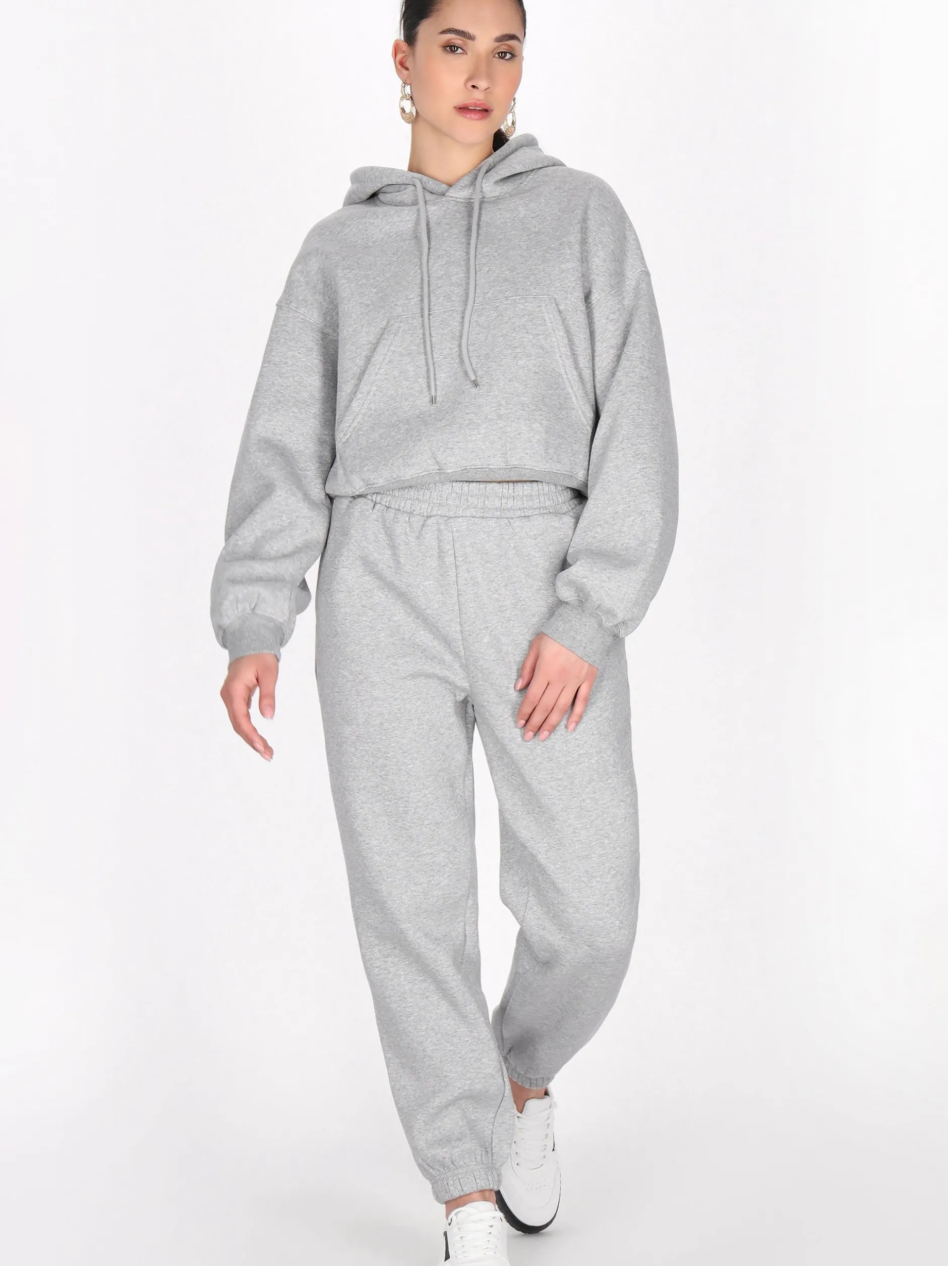 Faina Damen Hose in grau