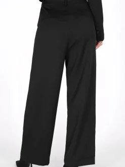 Faina Damen Hose in schwarz