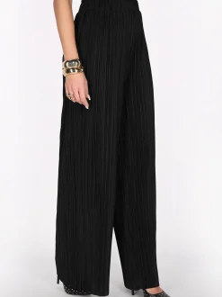 Faina Damen Hose in schwarz