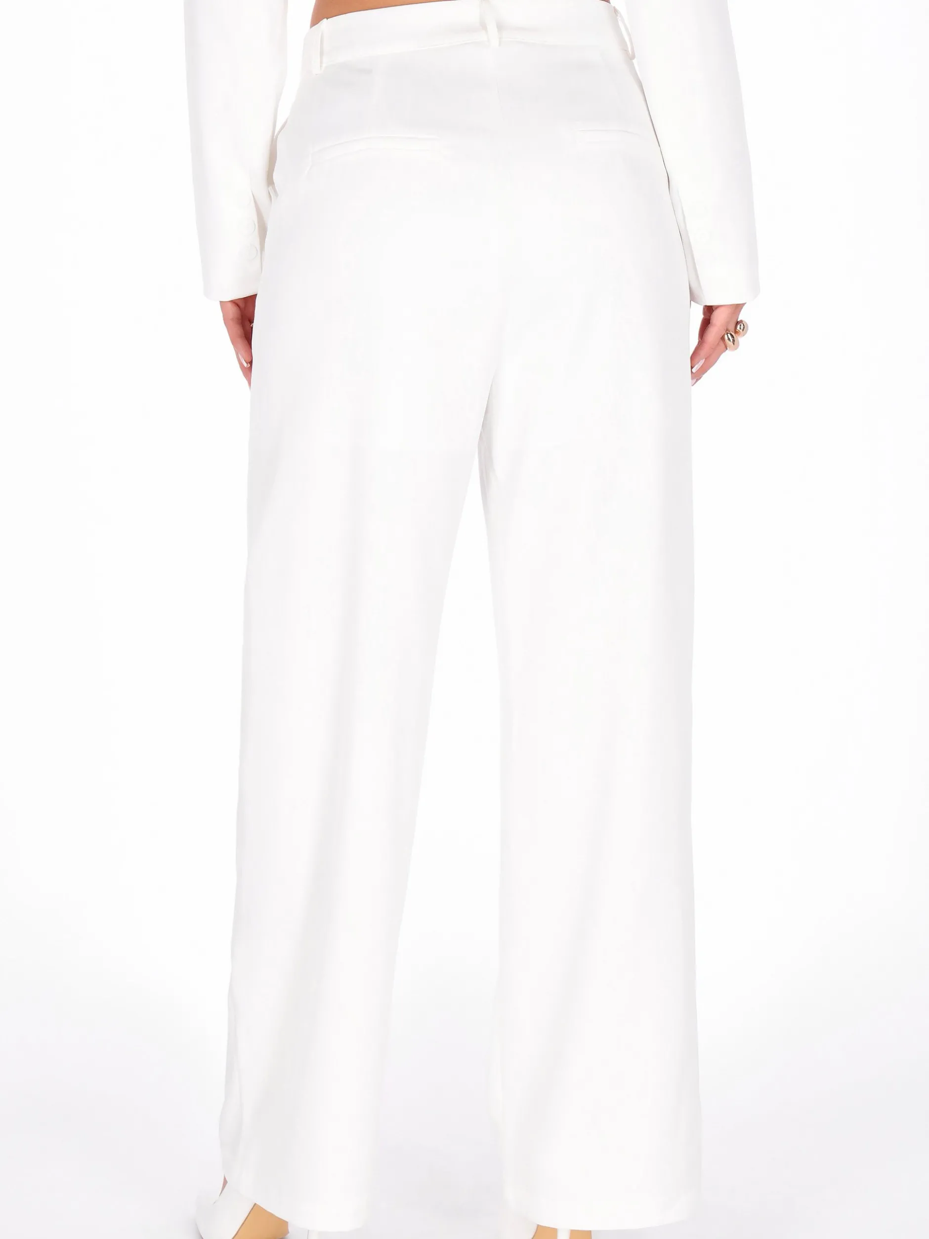 Faina Damen Hose in weiß