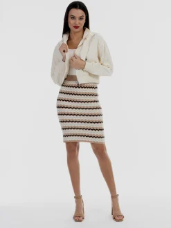 Faina Damen Jacke in beige