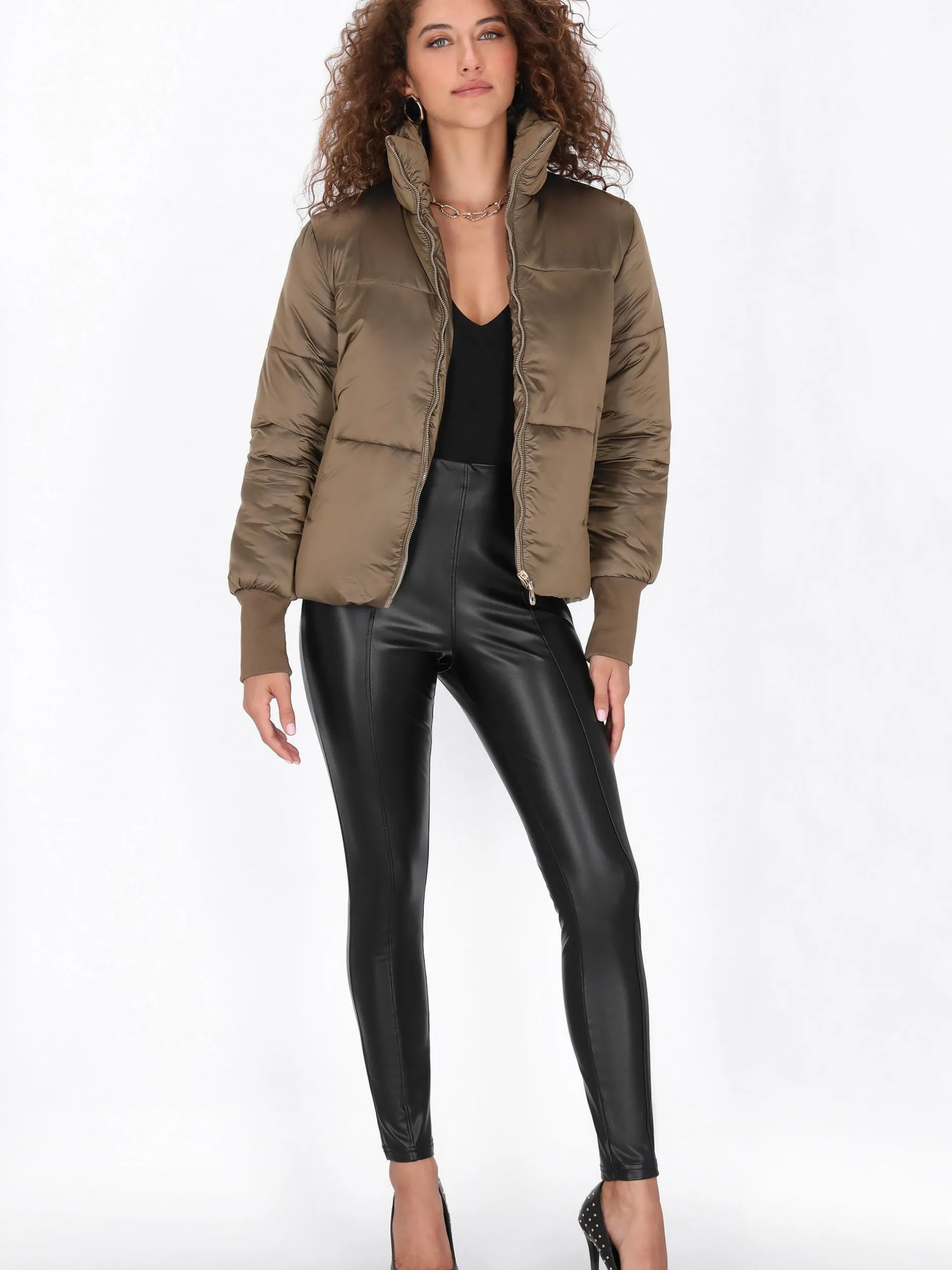 Faina Damen Jacke in braun